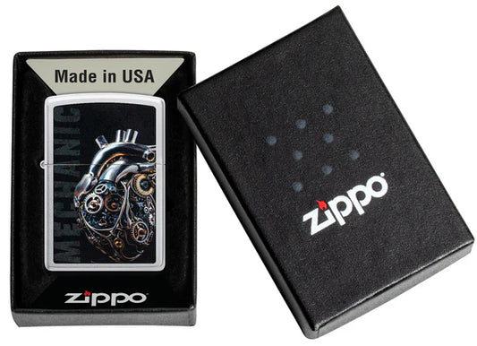 Zippo Mechanical Heart Design #46829