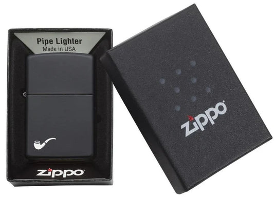 Zippo Pipe Black Matte #218PL