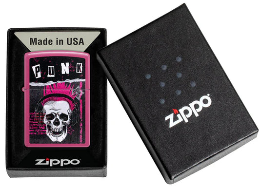 Zippo Punk Skull Design #46430