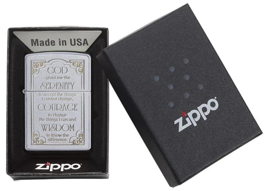 Zippo Serenity Prayer #28458