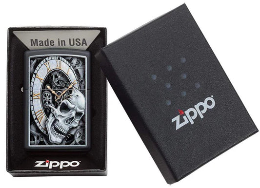 Zippo Skull Clock Design #29854