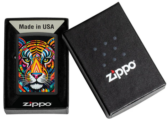 Zippo Tiger Stripes Design #46235