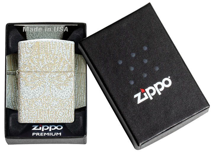 Zippo Tree of Life Woodgrain Design #46697