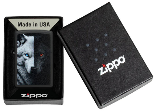 Zippo Two Wolves Design #46694