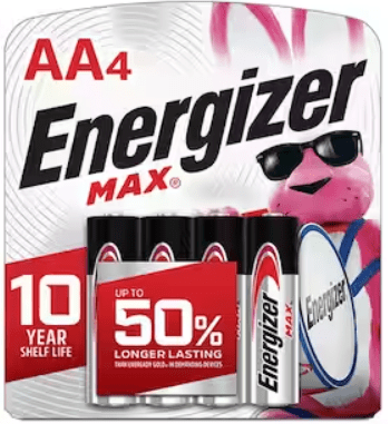 Energizer AA 4-Pack