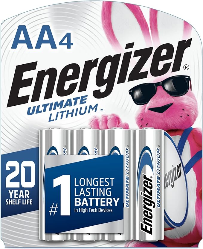 Energizer Lithium AA 4-Pack