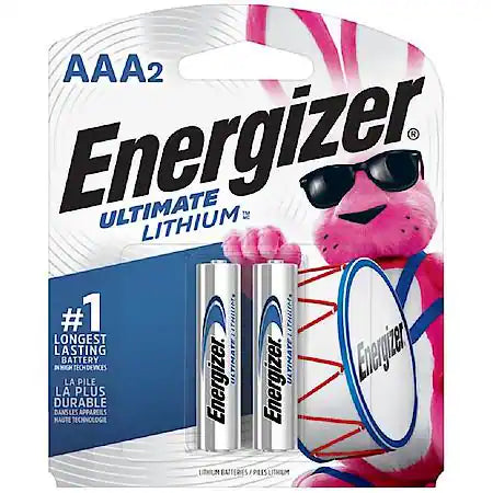 Energizer Lithium AAA 2-Pack