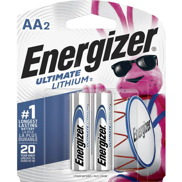 Energizer Lithium AA 2-Pack