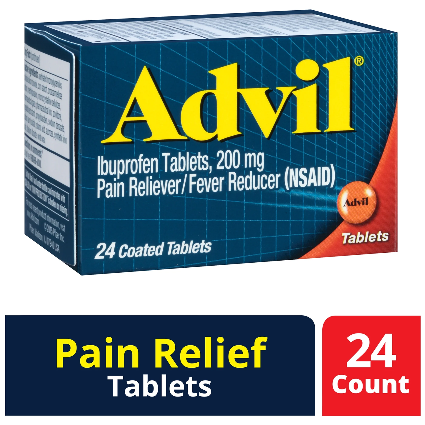 Advil Tablets 24ct Per Bottle 12bx