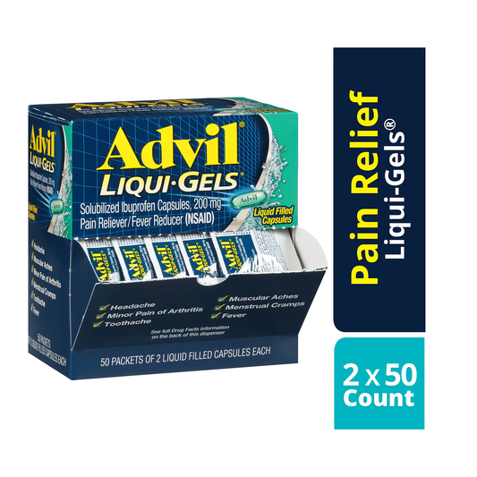 Wholesale Advil Liquid-Gel 50/2pk
