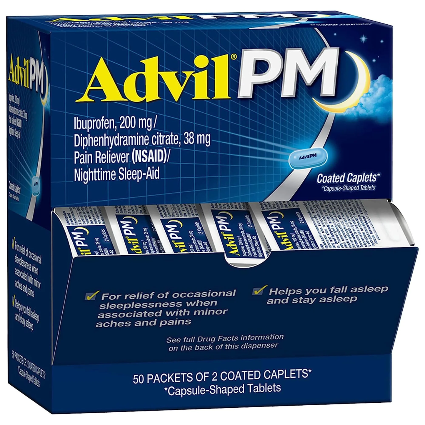 Wholesale Advil PM 50/2pk
