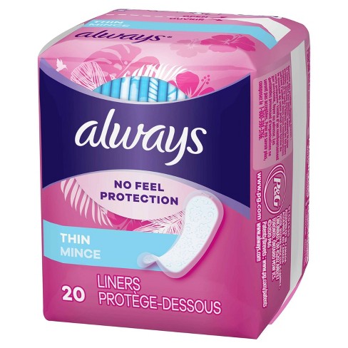 Always Panty Liner 20/ct Scented 12/bx