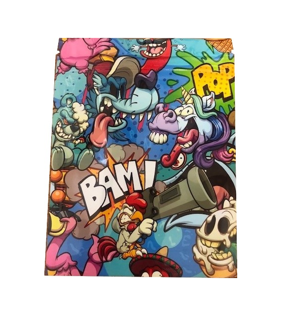 Ziplock Bag BAM 5" x 3.5" 50/ct