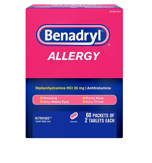 Benadryl 60 2/pk