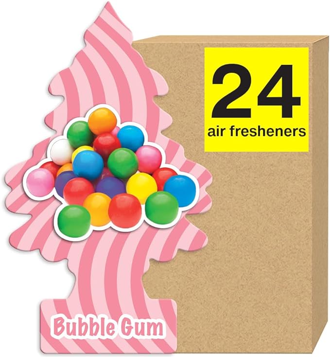 Little Tree Air Freshener Bubble Gum 24bx
