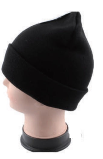 Black Knit Cap 12/Box