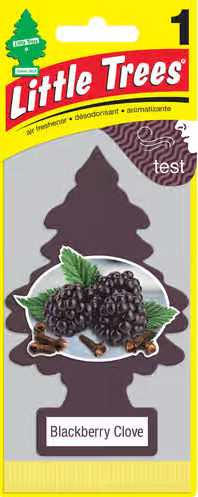 Little Tree Air Freshener Blackberry Clove 24bx