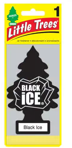 Little Tree Air Freshener Black ice 24bx