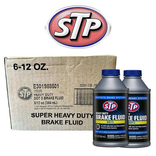 Brake Fluid 12oz, 6/bx