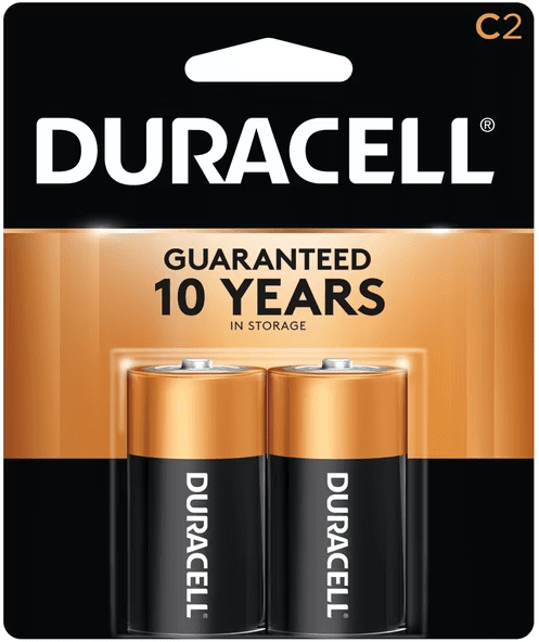 Duracell C 2-Pack