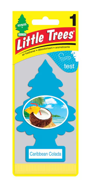Little Tree Air Freshener  Caribbean Colada 24bx
