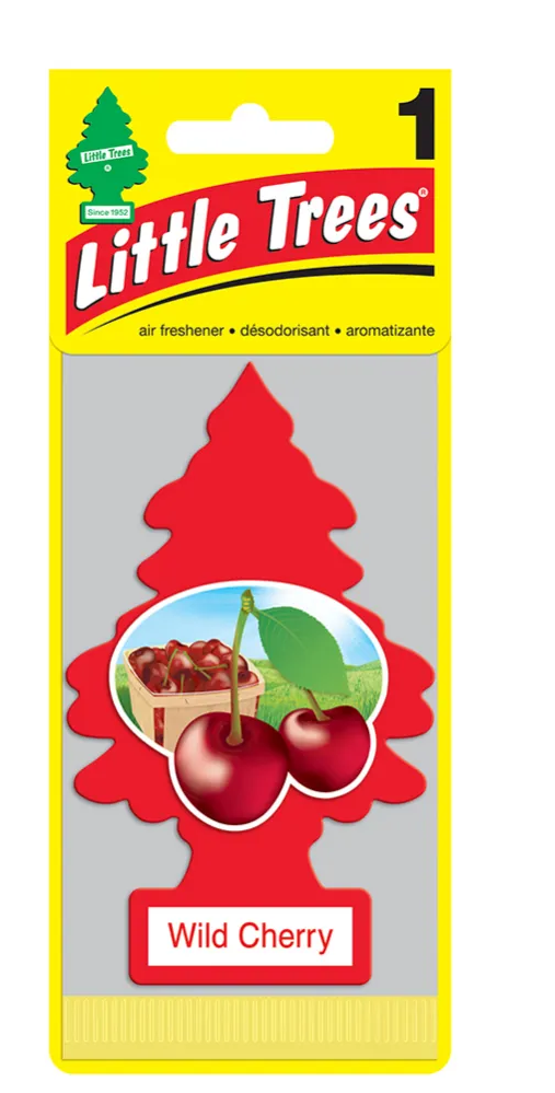Little Tree Air Freshener Wild Cherry 24bx