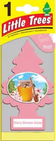 Little Tree Air Freshener Cherry Blossom Honey 24bx