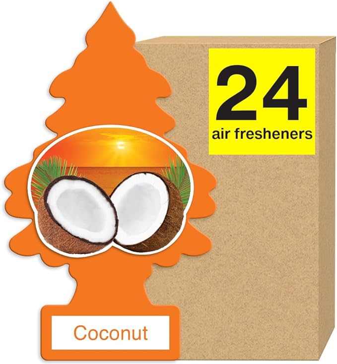 Little Tree Air Freshener Coconut 24bx