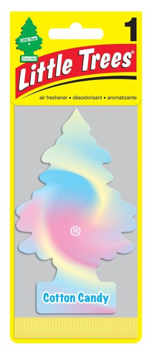 Little Tree Air Freshener Cotton Candy 24bx