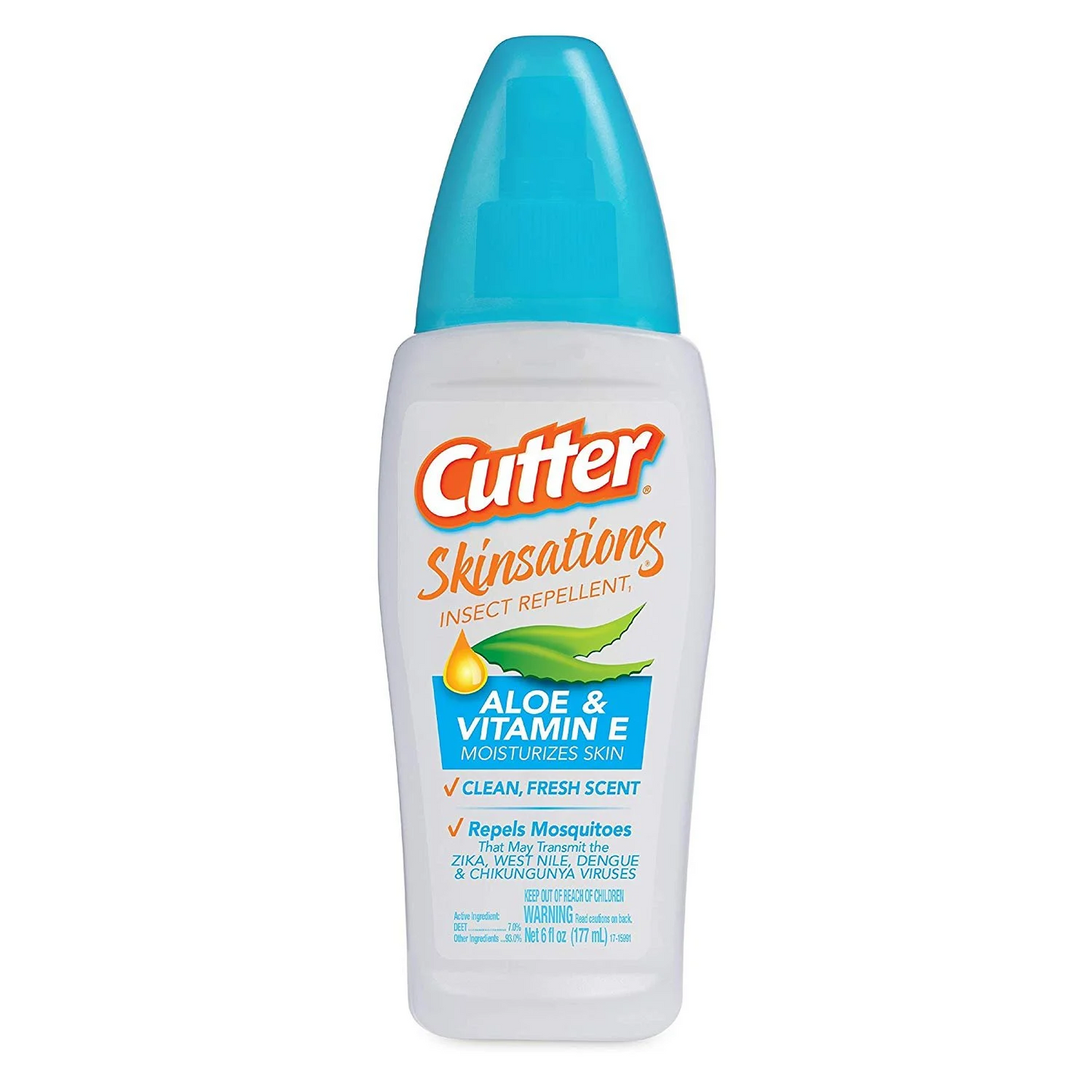 wholesale Cutter Skinsations Insect Repellent Pump Spray, 6-Ounce, 12-Pack