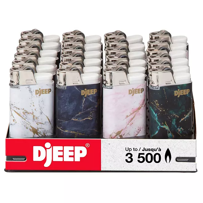 Djeep Elegant Marble Lighter 24/tray