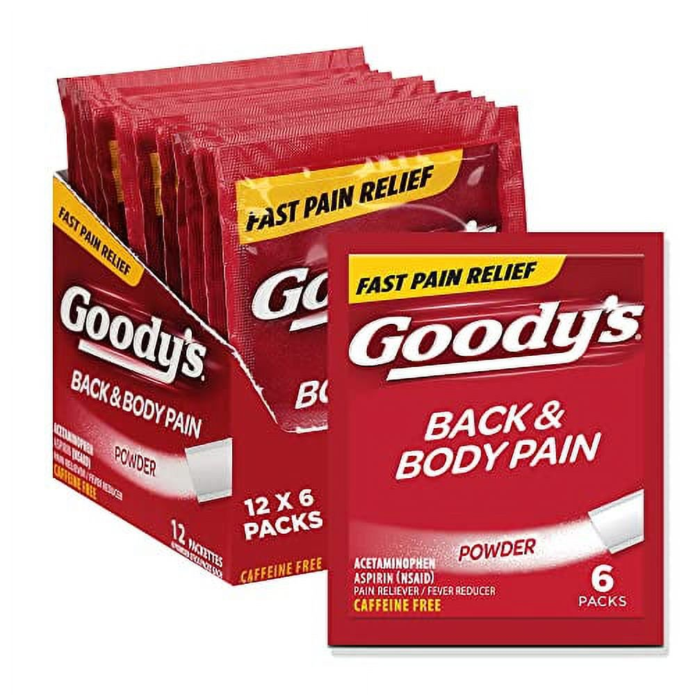 Goody's Back & Body Pain 12-6pks