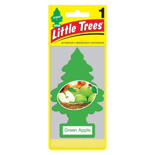 Little Tree Air Freshener Green Apple 24bx