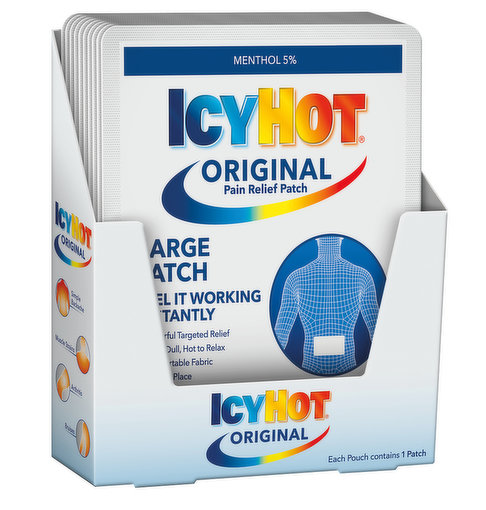 Icy Hot Original Patch 12/bx