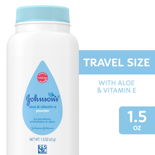 Johnson & Johnson Baby Powder 1.5oz 12/box