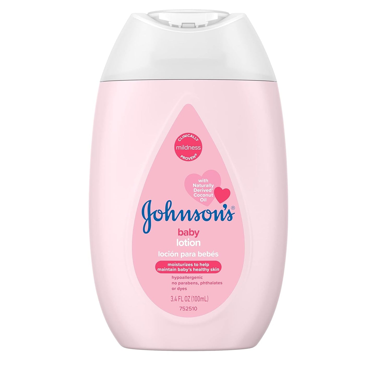 Johnson & Johnson Baby Lotion 3.4oz 12/bx