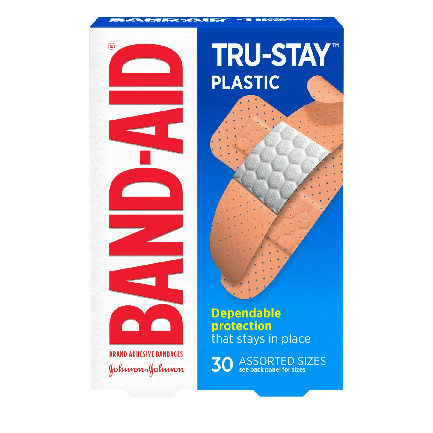 Johnson & Johnson 30 count assorted Band-Aids 12/bx