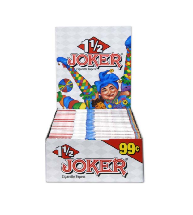 wholesale Joker Cigarette Paper 1.5 Pre-Priced $0.99c 24/bx