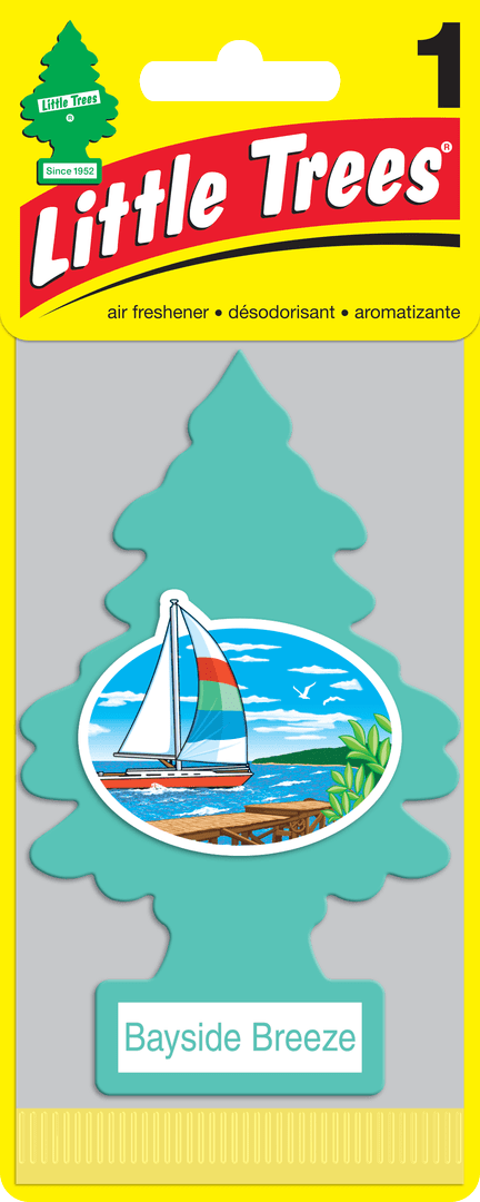 Little Tree Air Freshener Bayside Breeze 24bx