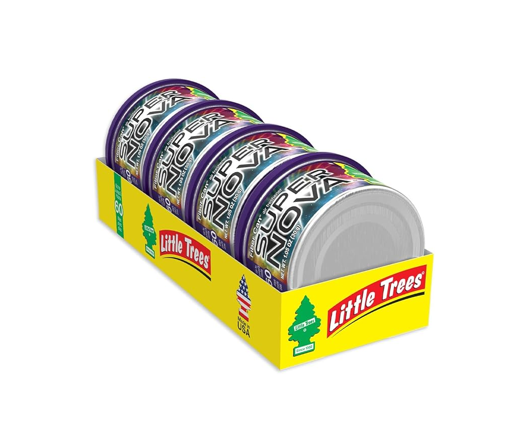 Little Tree Fiber Can Air Freshener 4/bx
