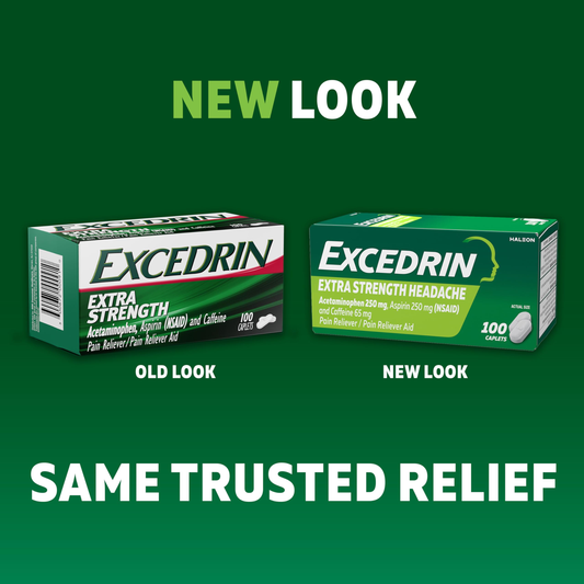 Excedrin X/S Headache Pain Reliever 24ct per Bottle 12bx