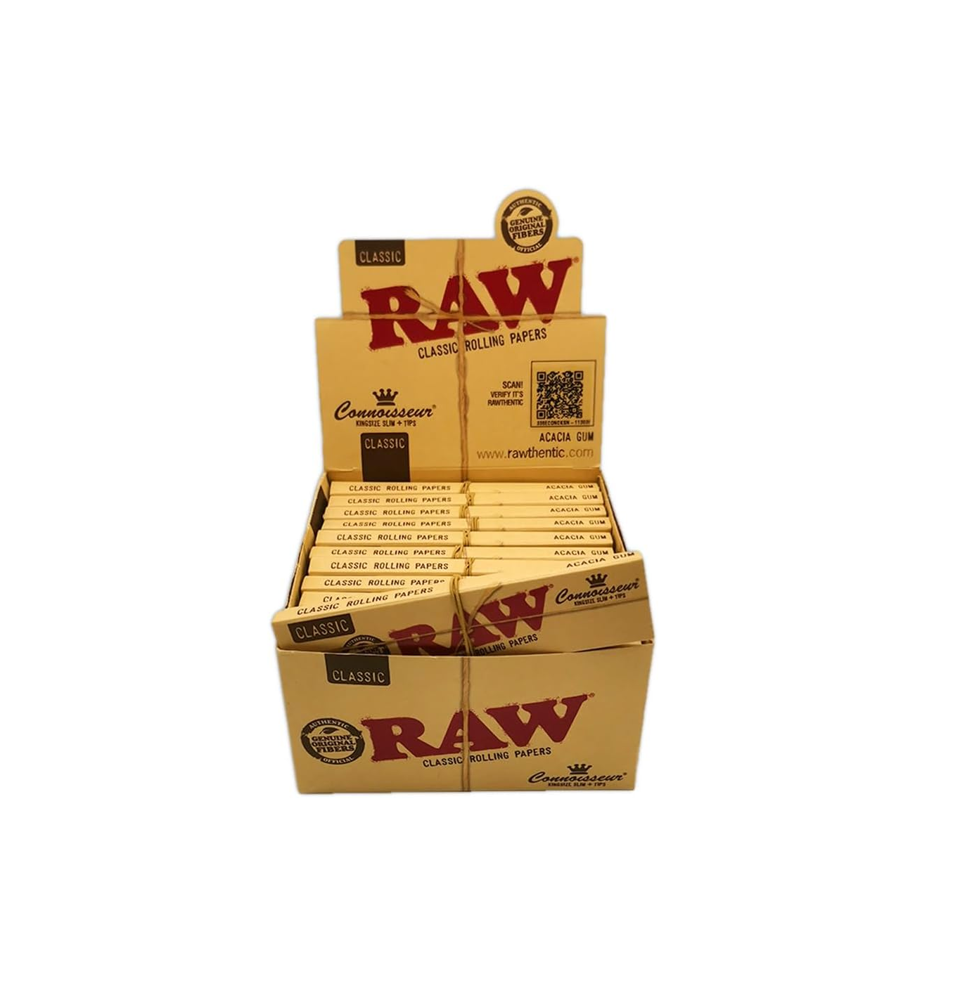 wholesale Raw Classic Cigarette Paper King+Tips 24/bx