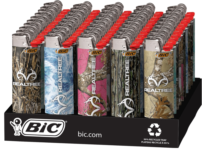 Bic Real Tree Lighters 50ct