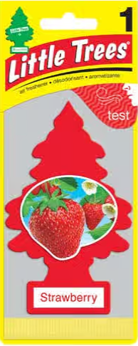 Little tree Air Freshener Strawberry 24bx