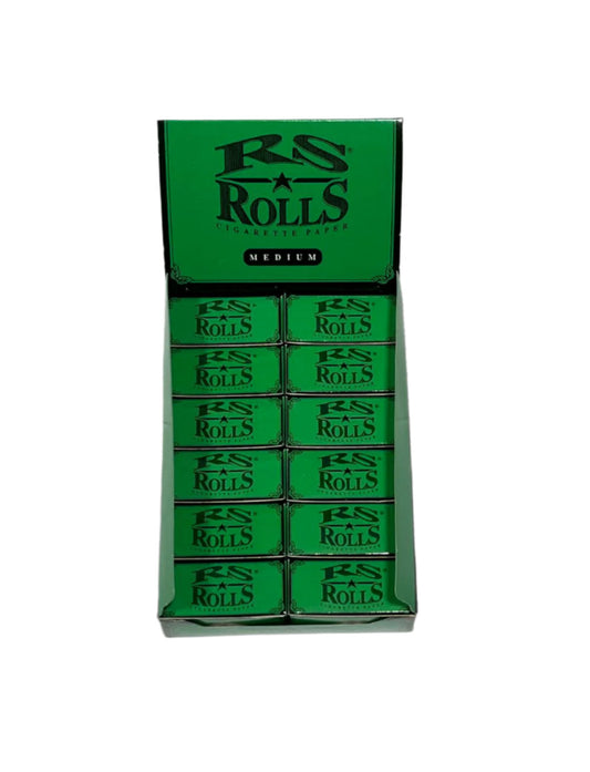 RS Rolls Medium Cigarette Paper 12/bx