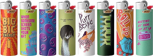 Bic Rotating trend Lighters 50ct