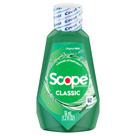 Crest Mouthwash Clean mint 36ml-1.2oz 12bx