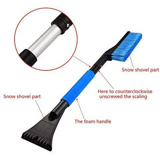 Snow Brush Extendable 12/bx