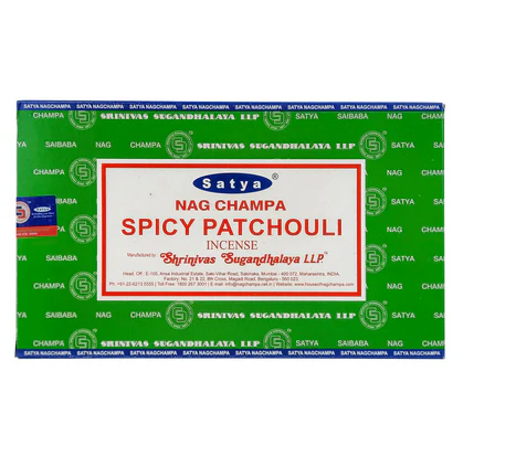 Nag Satya Incense spicy patchouli 15g 12/bx