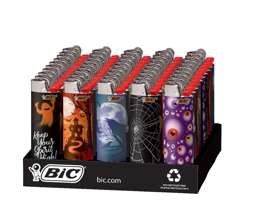 Bic Spooky Halloween Lighters 50ct